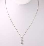 Dreamy Diamond Drop Pendant in 14K Yellow Gold