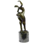 Nude Female Bronze Figurine