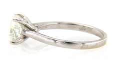 White Gold 2.02ct Diamond Solitaire Engagement Ring