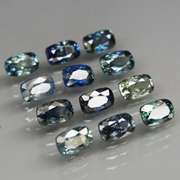 Heated only! 4.46ct oval cut Sapphire set