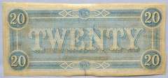 $20 T-67 Confederate States Note