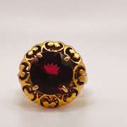 14kt Gold and Tourmaline Cocktail Ring