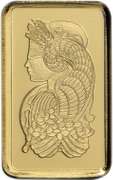 1 Gram Gold Bar PAMP Suisse Lady Fortuna Veriscan