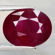 Fantastic 3.27ct oval cut rich blood red Ruby