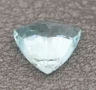 Silvery blue UNHEATED 1.60ct Aquamarine