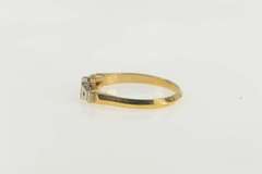 14K Yellow Gold Vintage NOS 1950's Two Tone Wedding Band Ring