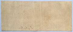 $2 Patterson Bank N.J May 1 1819 Note