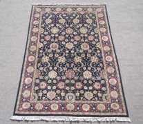 Handmade Kashan Design 5.8x8.9