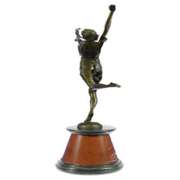 Leaping Dancer Bronze Statue
