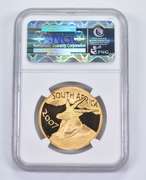PF68 UCAM 2007 South Africa 100 Rand 1 Oz .999 Gold Natura Eland NGC