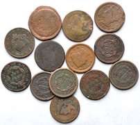 13 Cull Large Cents