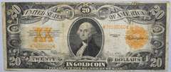 $20 Gold Certificate 1922 Series