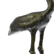Stork Exotic Bird Bronze Sculpture
