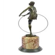 Woman Dancer Bronze Sculpture