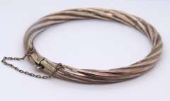 Vintage Sterling Silver Bangle