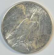 Flashy-white Choice BU 1922-S Peace Silver Dollar