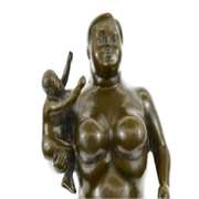 Mother Father Child Bronze Sculpture