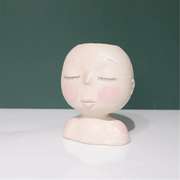 Nordic Doll Shaped Flower Pot Sculpture Flower Vase