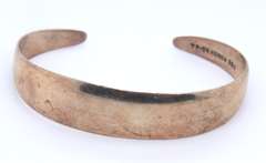Vintage Sterling Silver Cuff Bangle