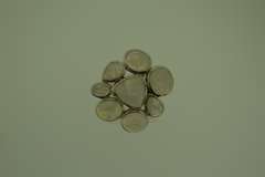 Sterling Silver Milky Stone Cluster Ring