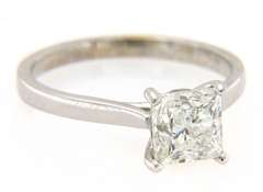 White Gold 2.02ct Diamond Solitaire Engagement Ring