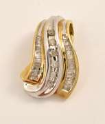 Easy to Wear Diamond Cluster Pendant