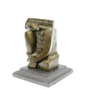 Woman Bronze Figurine
