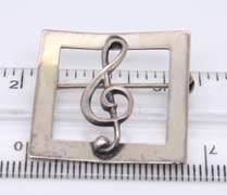 Vintage Sterling Silver Signed Brooch