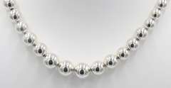 Tiffany & Co Hardware Graduated Ball Necklace
