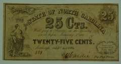 1863 Series 25 Cents Bank Note