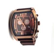 Brown Bulova Croton Watch