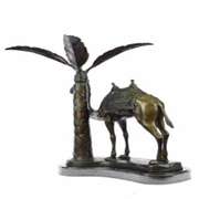 Camel Desert Bronze Statue
