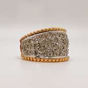 14kt Gold & Diamond Band Ring