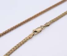 Vintage Sterling Silver Italian Fancy Link Chain Necklace