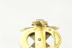 14K Yellow Gold 1890's Phi Chi Tiffany & Co. Enamel Lapel Pin/Brooch