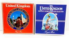 2 United Kingdom Brilliant Uncirculated Coin Sets