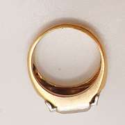 14kt Solid Gold & Diamond Ring