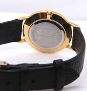 Movado Museum Classic Quartz Black Leather Strap