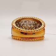 14kt Gold & Diamond Band Ring