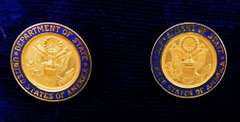 Vintage U.S. Dept. of State Cuff Links