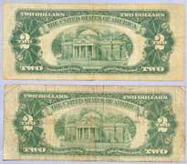 1953 1953B $ 2 Star Red Seal US Notes