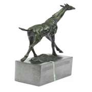 Tall Giraffe Animal Edition Bronze Sculpture