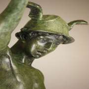 Flying Mercury Bronze Statue