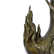 Nude Lady Girl Water Jug Bronze Sculpture