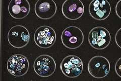 Loos Gemstones Tray Lot