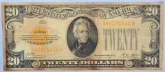 1928 $20 Gold Certificate