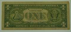 1957-B $1 Silver Certificate Blue Seal US Currency Note