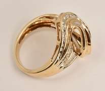 Flashy Diamond Cluster Ring