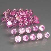 Rare heated only 4.08ct pink Sapphire set