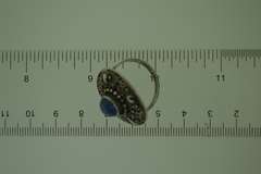 Sterling Silver Blue Kyanite Ring